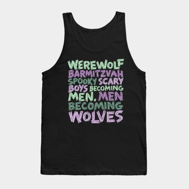 Werewolf Barmitzvah Tank Top by polliadesign